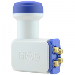 Mag dörtlü quattro santral altin uçlu sharp chip lnb 0.1db