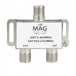 Mag mag-x21 tv/sat 5-2500mhz combiner 950-2500 mhz