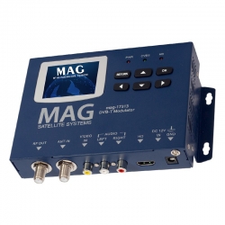 Mag mg-17313 lcd ekranli hd-rf converter full hd dvb-t encoder modulator (dvb-t/av/hdmi)
