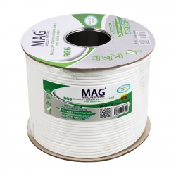 Mag rg59 fa mini dual bitişik 48 tel anten kablosu (100 metre)