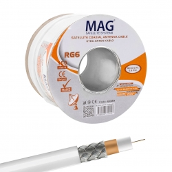 Mag rg6/u4 sat1 bakir anten kablosu (100 metre)