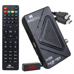 Magbox homebox full hd uydu alicisi 4000 kanal tkgs / youtube / usb destekli (uzatma display gözlü)