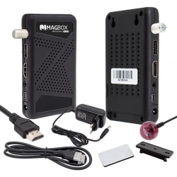 Magbox Natural Plus TKGS'li Youtube - USB Mini Full HD Uydu Alıcısı