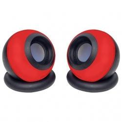 Magicvoice D-08L 1+1 USB Mini Oval Hoparlör - Speaker (2*3 Watt - 4 Ohm)