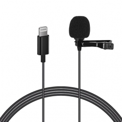 Magicvoice JH-041 Cep Telefonu İçin Lightning Youtuber Yaka Mikrofonu