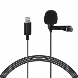 Magicvoice JH-041 Cep Telefonu İçin Lightning Youtuber Yaka Mikrofonu