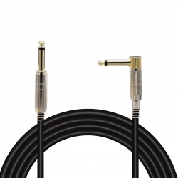 Magicvoice ld377 6.3 mm mono erkek + 6.3 mm l tip mono erkek 1.5 metre kablo