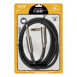 Magicvoice ld377 6.3 mm mono erkek + 6.3 mm l tip mono erkek 1.5 metre kablo