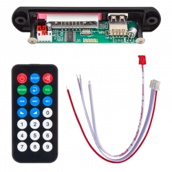 Magicvoice m515 oto teyp usb/sd/mic/bluetooth kumandali mikrofonlu oto teyp çevirici dijital player board (12v-500ma)