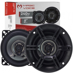 Magicvoice mgv-16 16 cm 240 watt kapakli tweeterli hoparlör (2li takim)