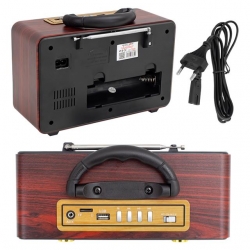 Magicvoice MV-110BT USB - SD - FM - Bluetooth Destekli Nostaljik Radyo