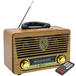 Magicvoice MV-115BT USB - SD - FM - Bluetooth Destekli Nostaljik Radyo