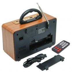 Magicvoice MV-115BT USB - SD - FM - Bluetooth Destekli Nostaljik Radyo