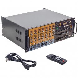 Magicvoice MV-1215 USB-BT-UK Rms 200W - Max.1600W 6 Zon Trafolu Küp Mixer Anfi