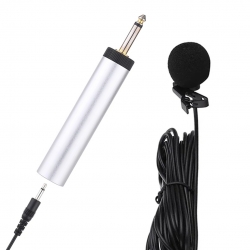 Magicvoice mv-1899 kondenser 5 metre kablolu süngerli yaka mikrofonu