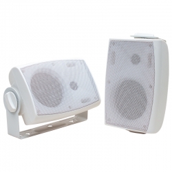 Magicvoice mv-204 10 cm 20 watt 2li takim beyaz trafosuz sütün hoparlör