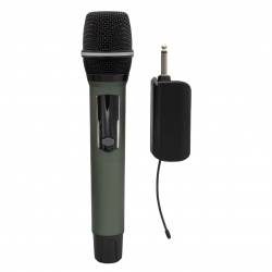 Magicvoice mv-5363 uhf kablosuz tekli el mikrofonu (receiver ve mikrofon şarjli)