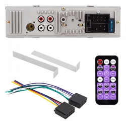 Magicvoice mv-5414 çift usb/sd/fm/aux/bluetooth kumandali mekaniksiz oto teyp 4x55 watt