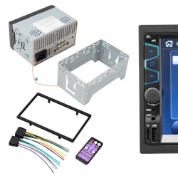 Magicvoice mv-6697 usb/sd/fm/aux/mp5/bluetooth 7 dokunmatik mekaniksiz double oto teyp