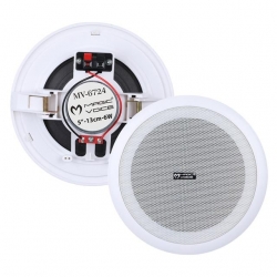 Magicvoice MV-6724 13 CM 6 Watt 8 Ohm 5" Beyaz Trafosuz Alçıpan Hoparlör