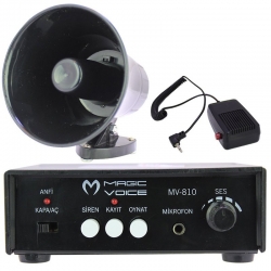 Magicvoice mv-800 kayit siren mini pazarci anfi seti miknatisli (anfi+hoparlör+mikrofon)