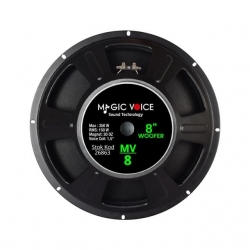 Magicvoice MV-8 Maks. 350 Watt / Rms 150 Watt 8” Siyah 20 Cm Woofer Yedek Hoparlör