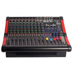 Magicvoice mv-a1200 12 xf ch-2x650-w usb/bt power mixer