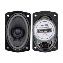 Magicvoice MV-HS02 3X4' 7.5X10 Cm 8 Ohm Max 100 Watt Oval Oto Hoparlör
