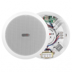 Magicvoice TPI-351 6" (16 CM) Hat Trafolu Alçıpan/Asma Tavan Tipi Hoparlör (6W RMS - MP3 USB Uyumlu) - Beyaz