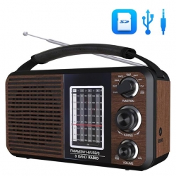 Magicvoice USR11 Portatif Analog Radyo FM-USB-SD/MMC-AUX (88-108 FM Frekans Aralığı)