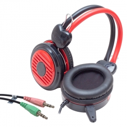 Magicvoice x6 misde 3.5mm aux girişli stereo mikrofonlu kulak üstü oyuncu kulaklik