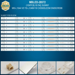 Mbled (10xpcb) 55 inç sunny ms-l1544 v5 ys-l e469119 cx550dledm sn55cre88