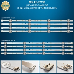 Mbled (4xr4-4xr5) samsung 48 inç v5dn 480smb r4 v5dn 480smb r5