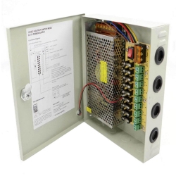 Mervesan ms-9p ups cctv kamera sistem güç kaynağı kutusu 9 port 60 watt