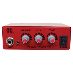 Magicvoice mv-2022 pa-50w plastik kasa  12 volt mini 50 watt pazarci anfisi