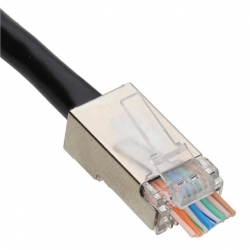 Metal RJ45 Cat5 100 Adet Metal Uç 8P/8C