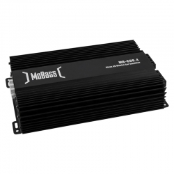 Mobass mb-600.4 4 ohm 4 kanal 2x150 watt rms oto anfi (bass kontrollü)