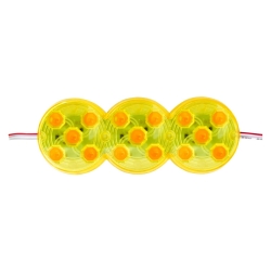 Modül cob led 3x5 12v amber yapışkanlı