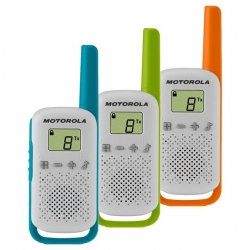Motorola TLKR-T42 4 Km Kırmızı Pmr El Telsizi (2'Li Paket)