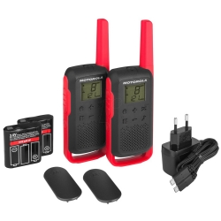 Motorola tlkr-t62 siyah pmr el telsizi 2li paket (8 km)