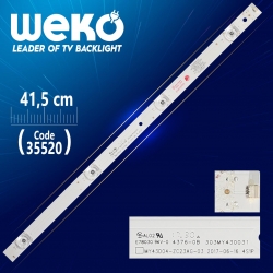 My43d04-zc23ag-03 4s1p - 303my430031 - 135-140/3.0-3.1 - 41.5 cm 4 ledli - (wk-1056)