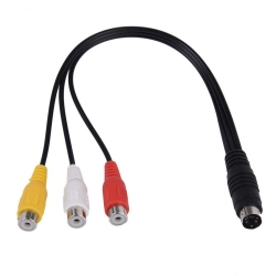 Narita s-video kablo 4 pin to 3 rca 15cm