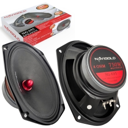 Navigold ng-695 oto midrange oval 6x9 inç 750 watt 2 adet