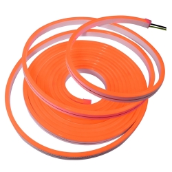 Neon şerit led 12v 2835 dış mekan 5 metre turuncu orange