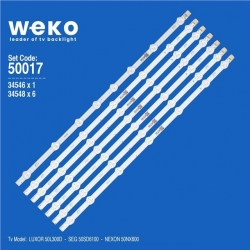 Nexon 50NX600 50' İnç 7 Adet Tv Led Bar