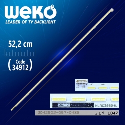 Nlac30224l (left) 3032303-057-0210 52.2 cm 54 ledli - (wk-749)