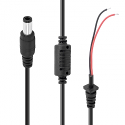 Notebook adaptörü jackli 1.2 metre kablo 6.3*3.0 g-6330