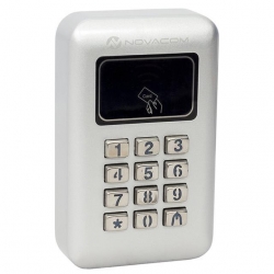 Novacom NC-MS03WP RFID - Şifrematik Kart Okuyucu Otomatik Kapı Kilit Sistemi (Pin - Proximity)