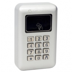 Novacom NC-MS03WP RFID - Şifrematik Kart Okuyucu Otomatik Kapı Kilit Sistemi (Pin - Proximity)