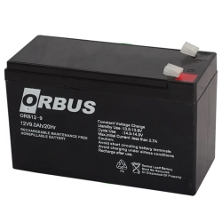 Orbus 12 volt - 9 amper akü (150 x 65 x 90 mm)